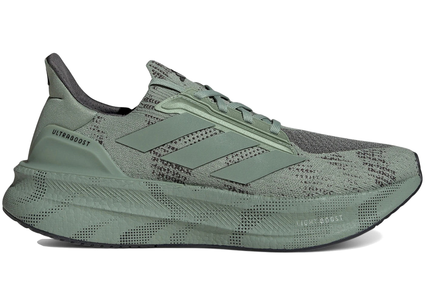 adidas Ultra Boost 5X - Argent Vert Carbone