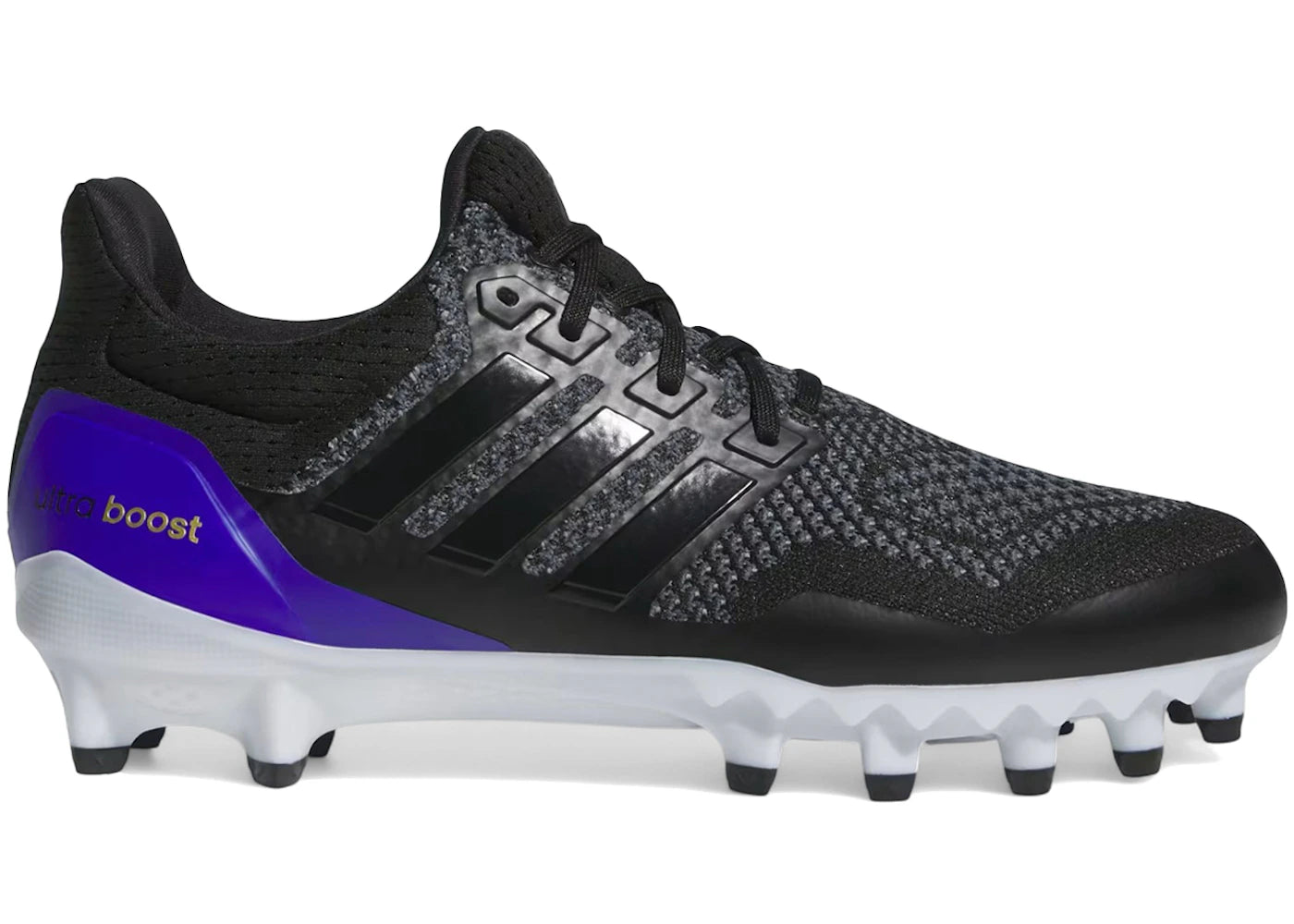 Crampons de football adidas Ultra Boost OG Noir Or Violet