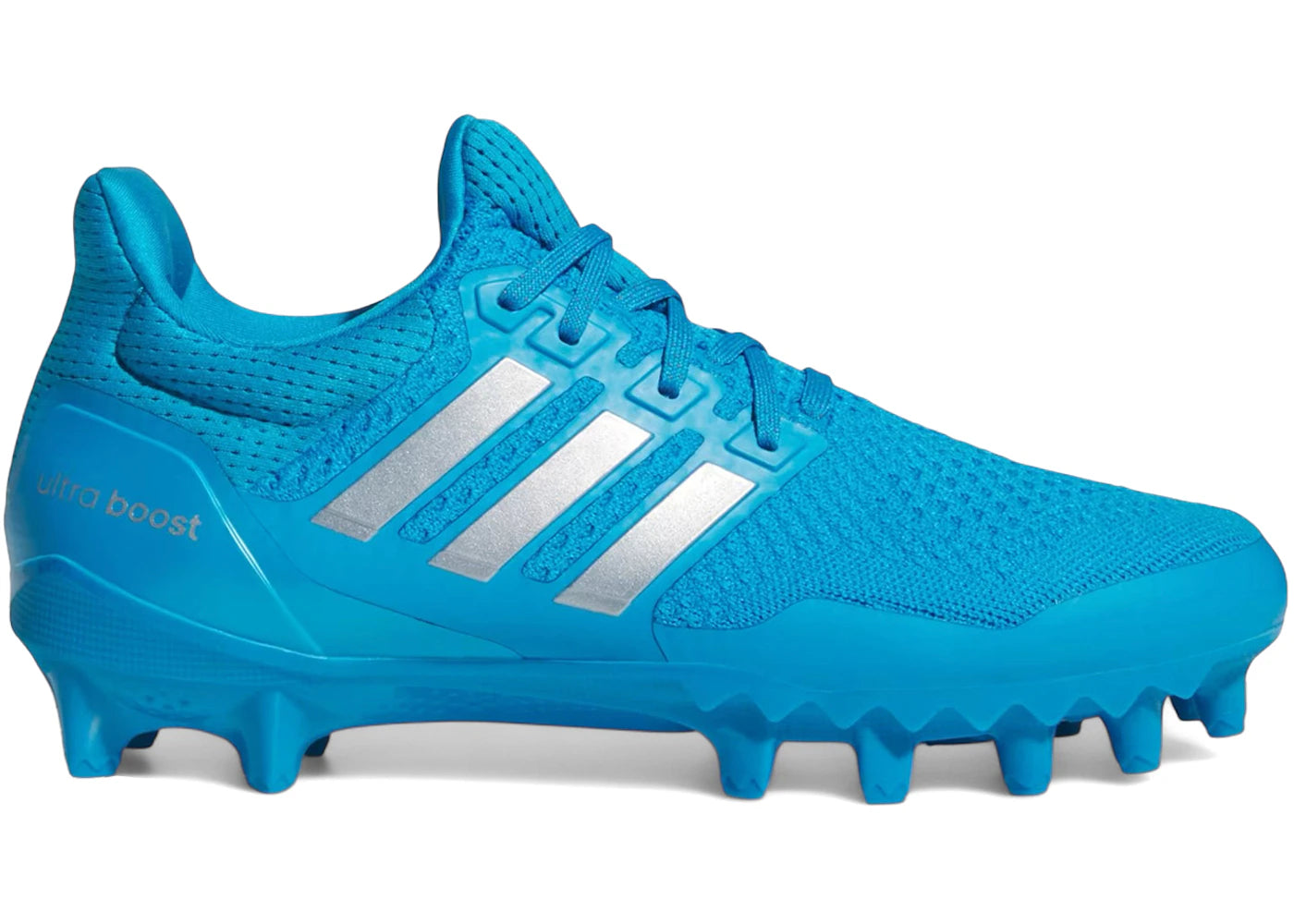 Crampons de football adidas Ultra Boost Bleu solaire Argent métallisé