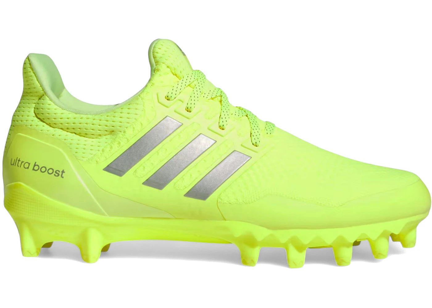 Crampons de football adidas Ultra Boost Jaune solaire Argent métallisé