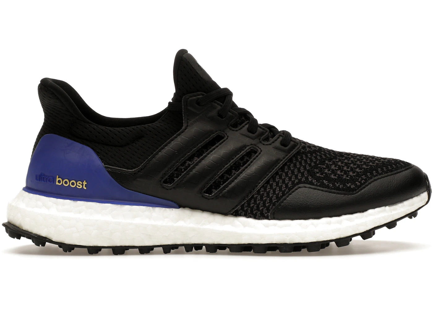adidas Ultra Boost Spikeless Golf-Core Black Lucid Blue