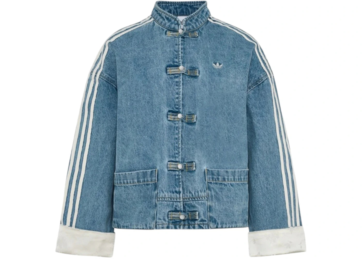 adidas Women New Chinese Jacket  Denim