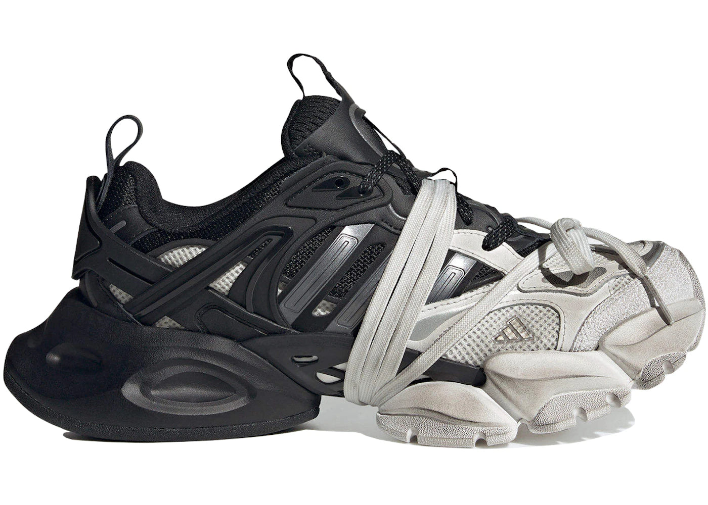 adidas XLG Runner Deluxe-White Black
