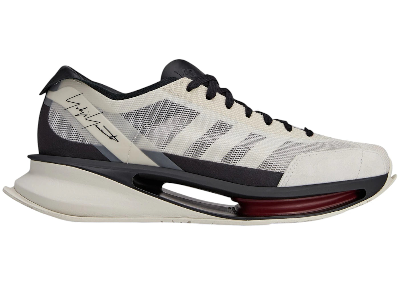 adidas Y-3 S-Gendo Run Orbit Grey Black Collegiate Burgundy