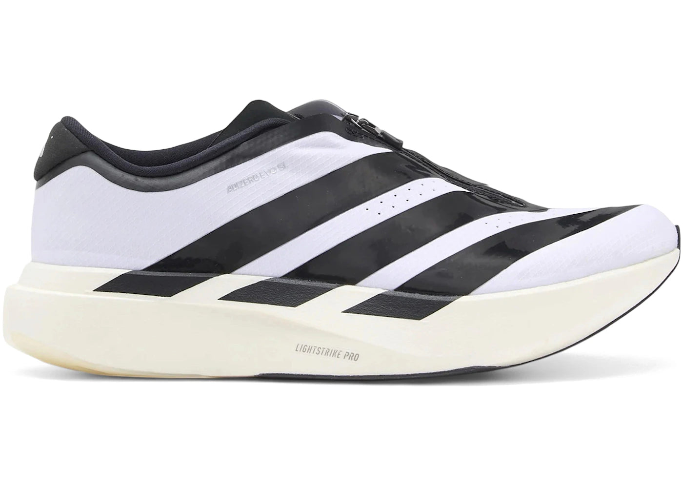 adidas Adizero Evo SL Zip White Black - main view