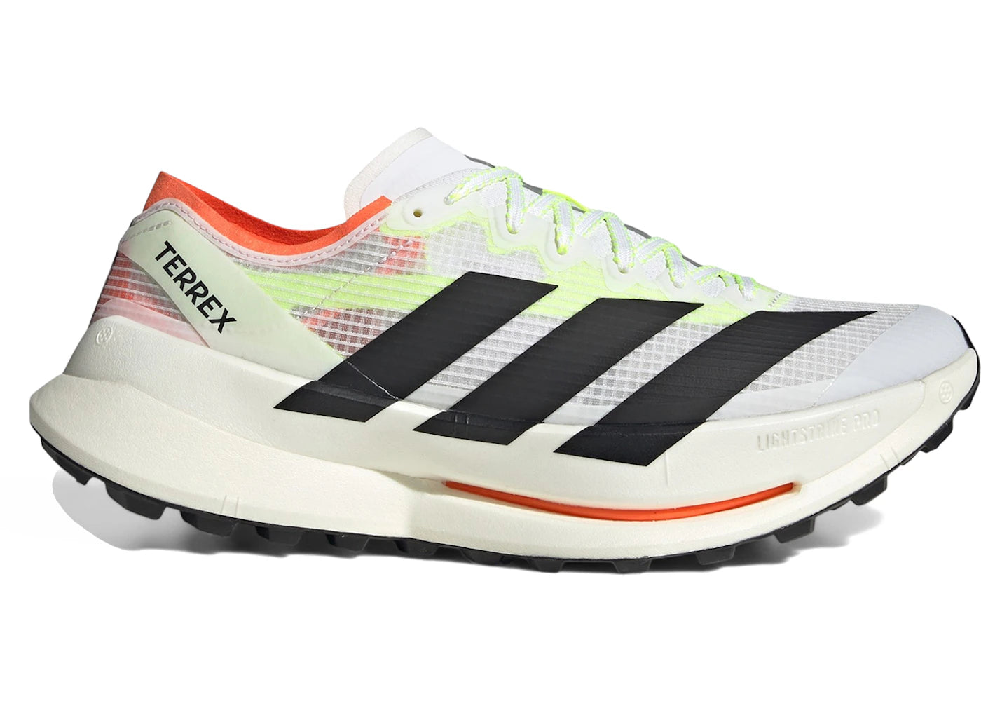 adidas Agravic Speed Ultra 2 White Black Semi Impact Orange