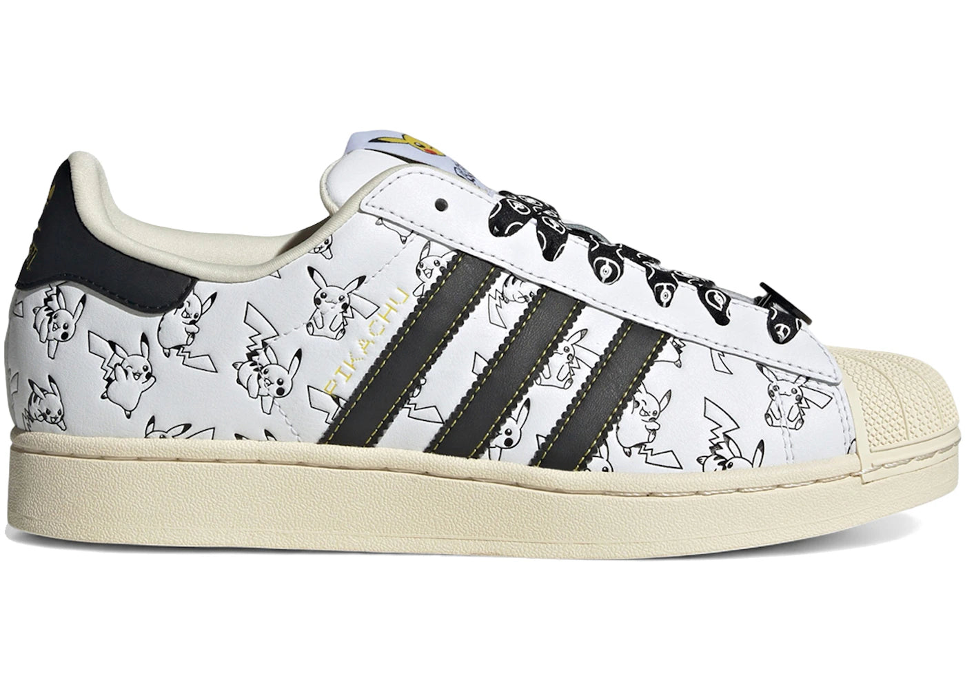 adidas Superstar Pokémon Pikachu White - main view