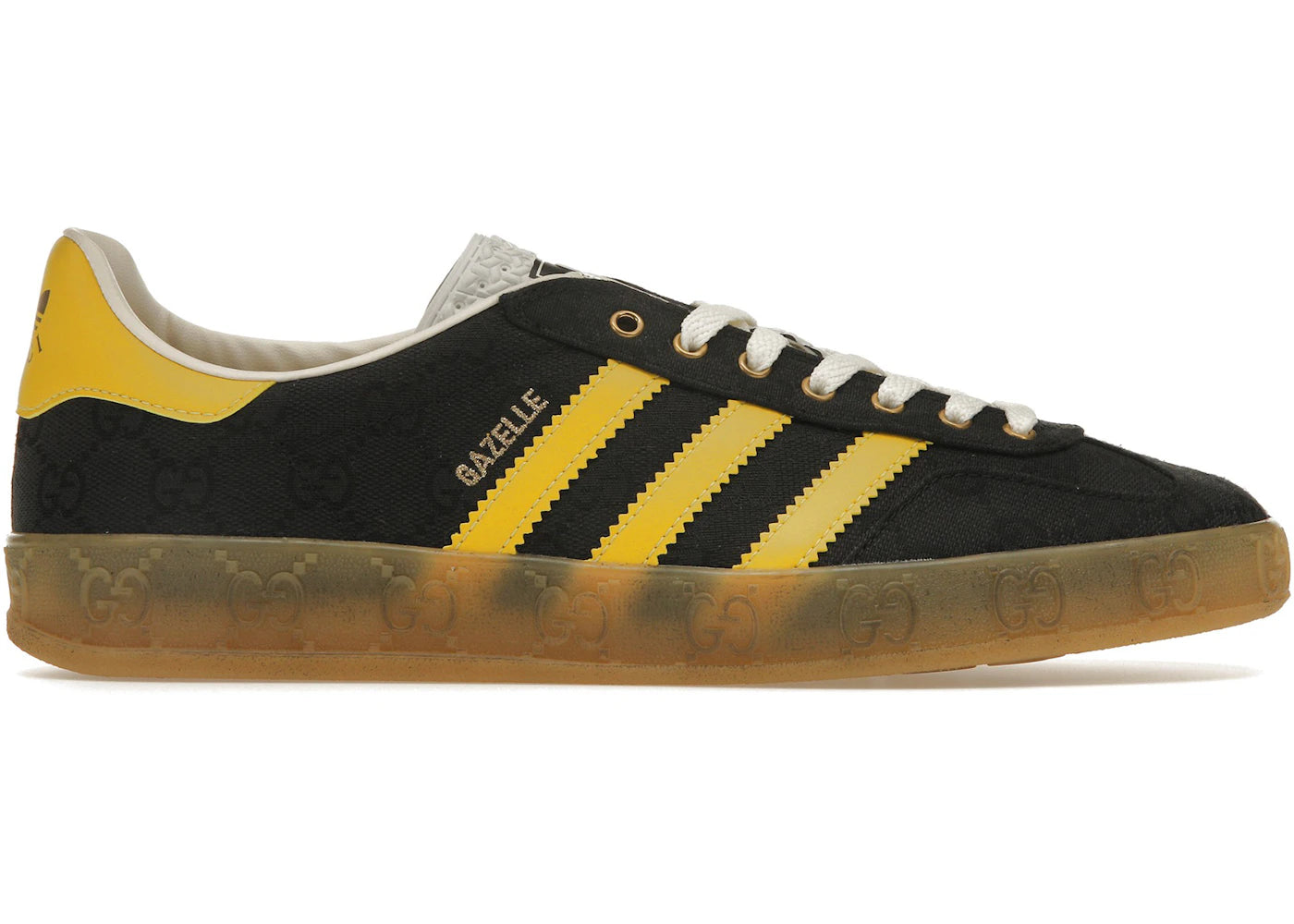 adidas x Gucci-Gazelle Black GG Monogram