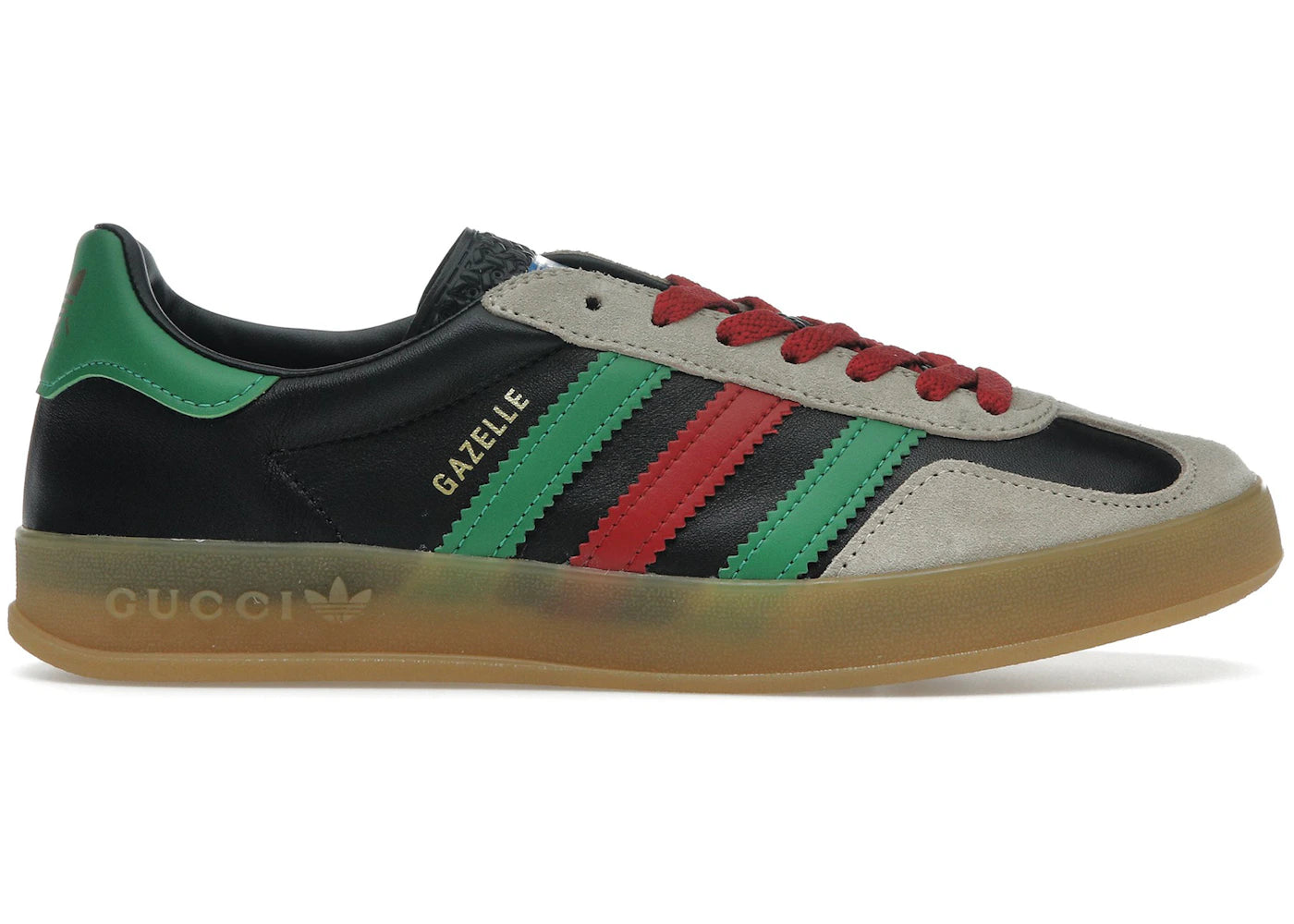 adidas x Gucci-Gazelle Black Green Red