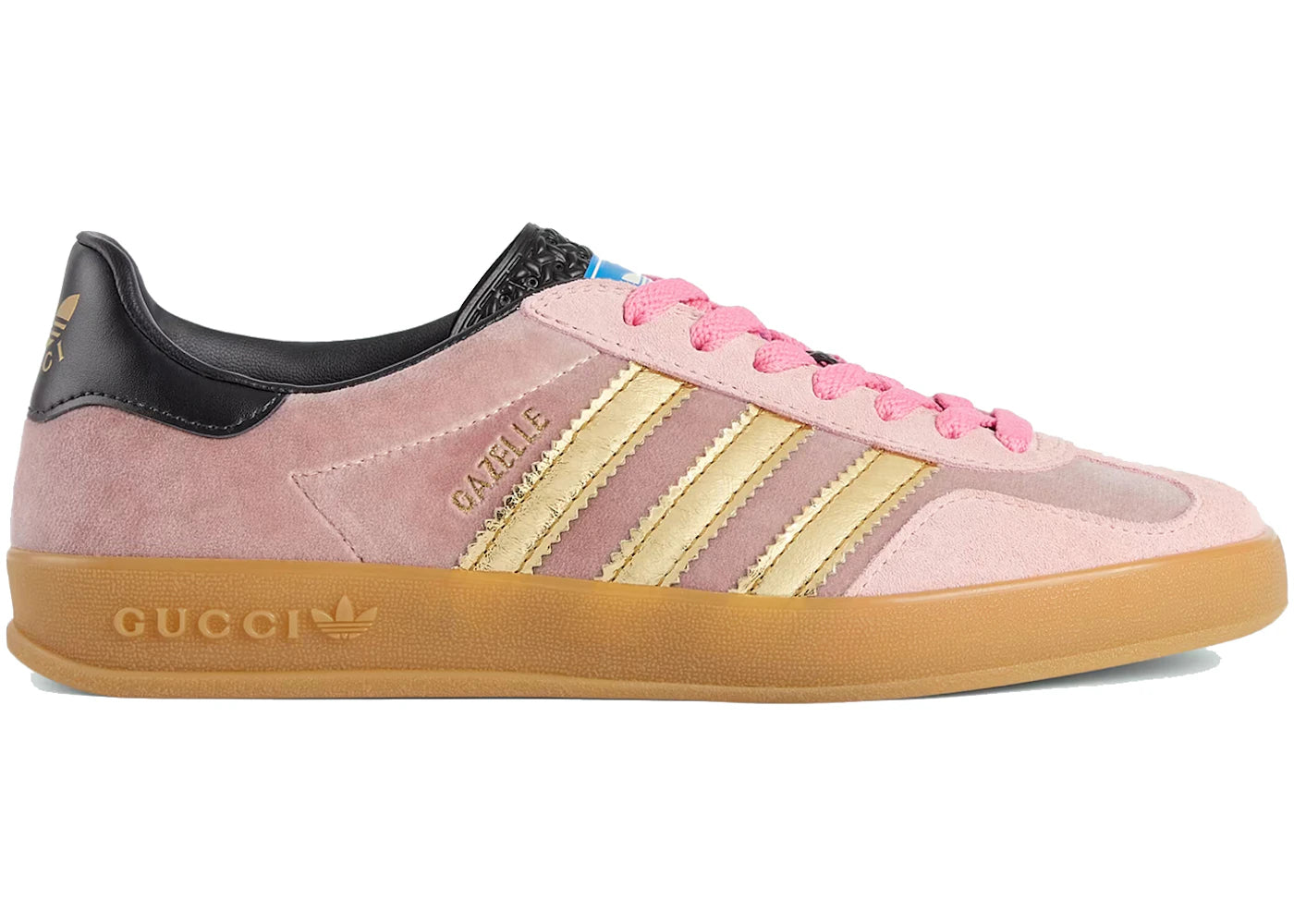 adidas x Gucci-Gazelle Pink Velvet (Women's)