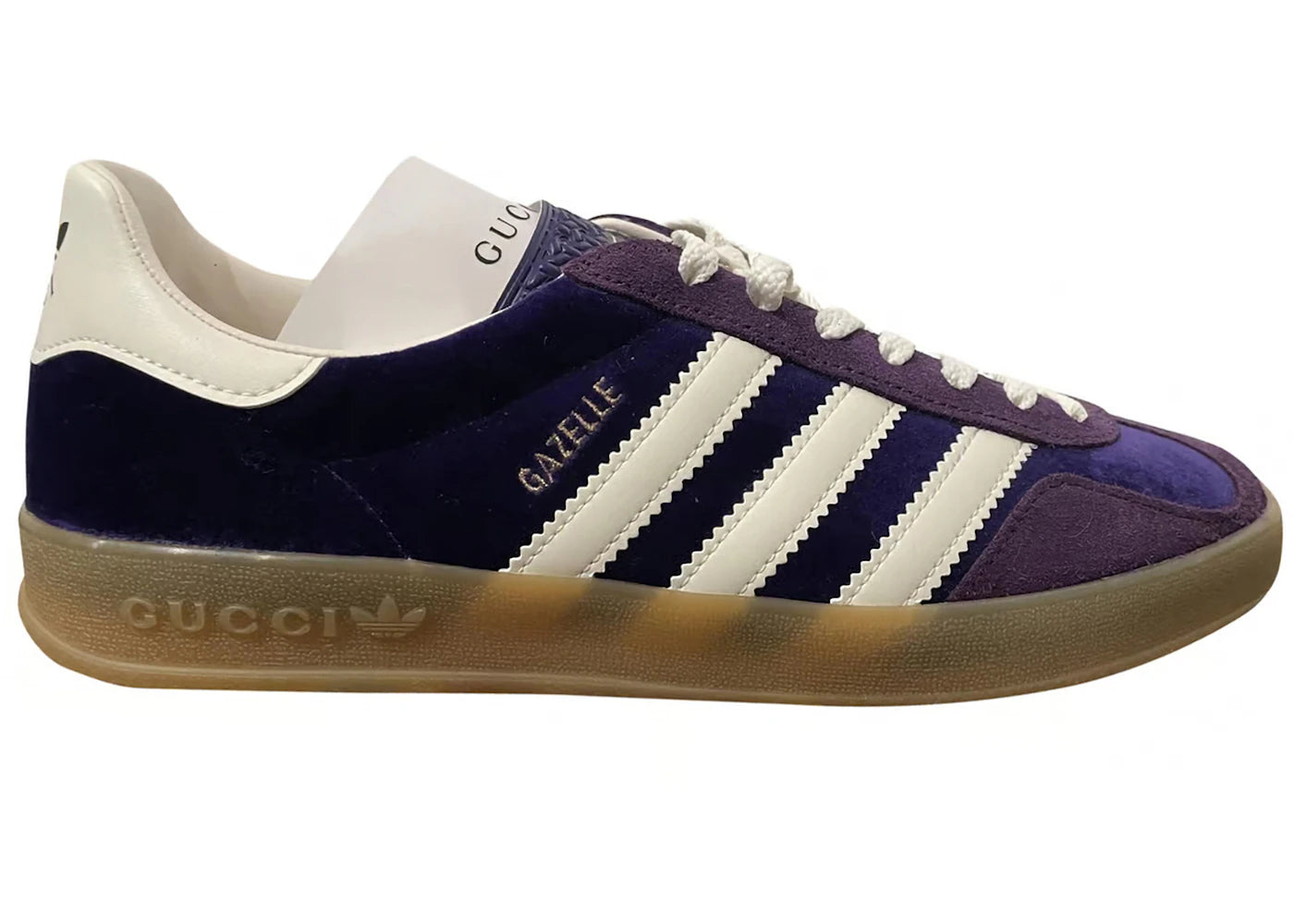 adidas x Gucci-Gazelle Purple Velvet (Women's)