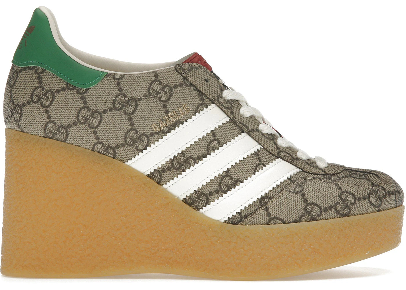 adidas x Gucci-Gazelle Wedge Beige GG Monogram (Women's)