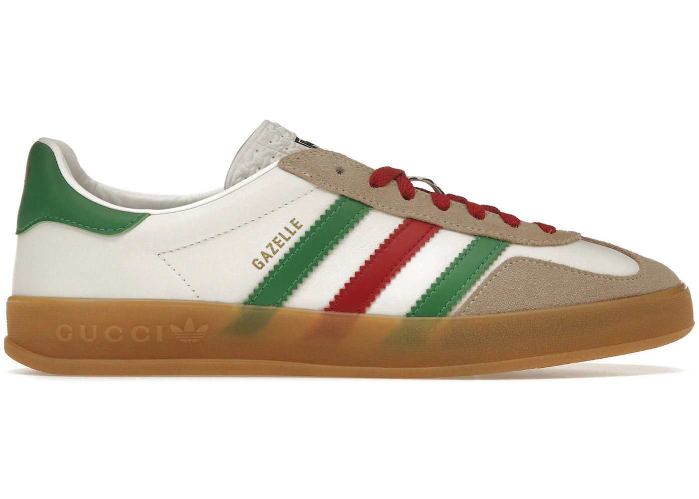 adidas x Gucci-Gazelle White Green Red (Women's)