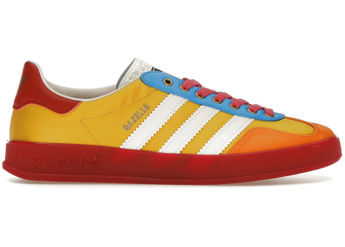 adidas x Gucci-Gazelle Yellow White Red (Women's)
