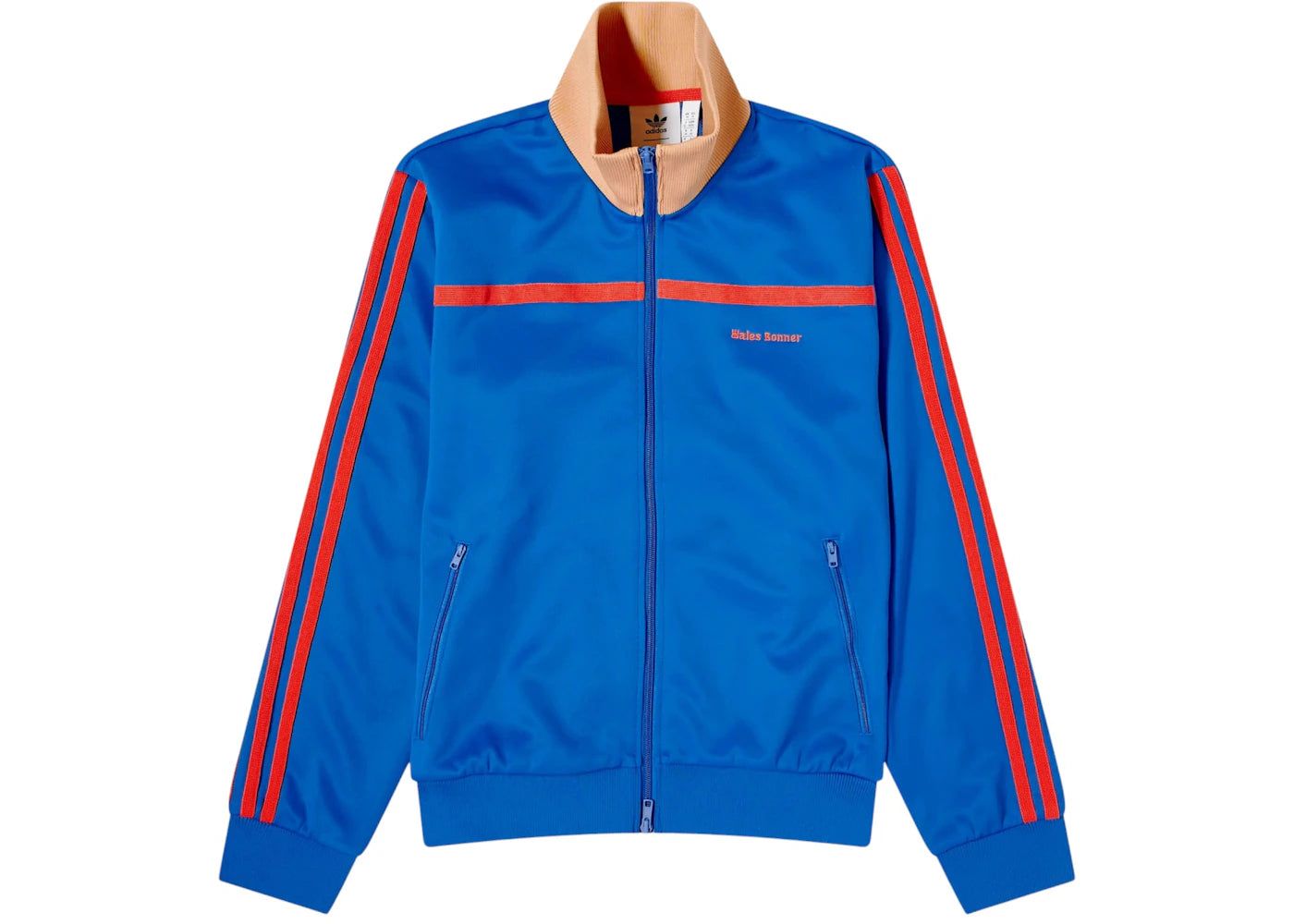 Maillot de survêtement adidas x Wales Bonner, bleu royal