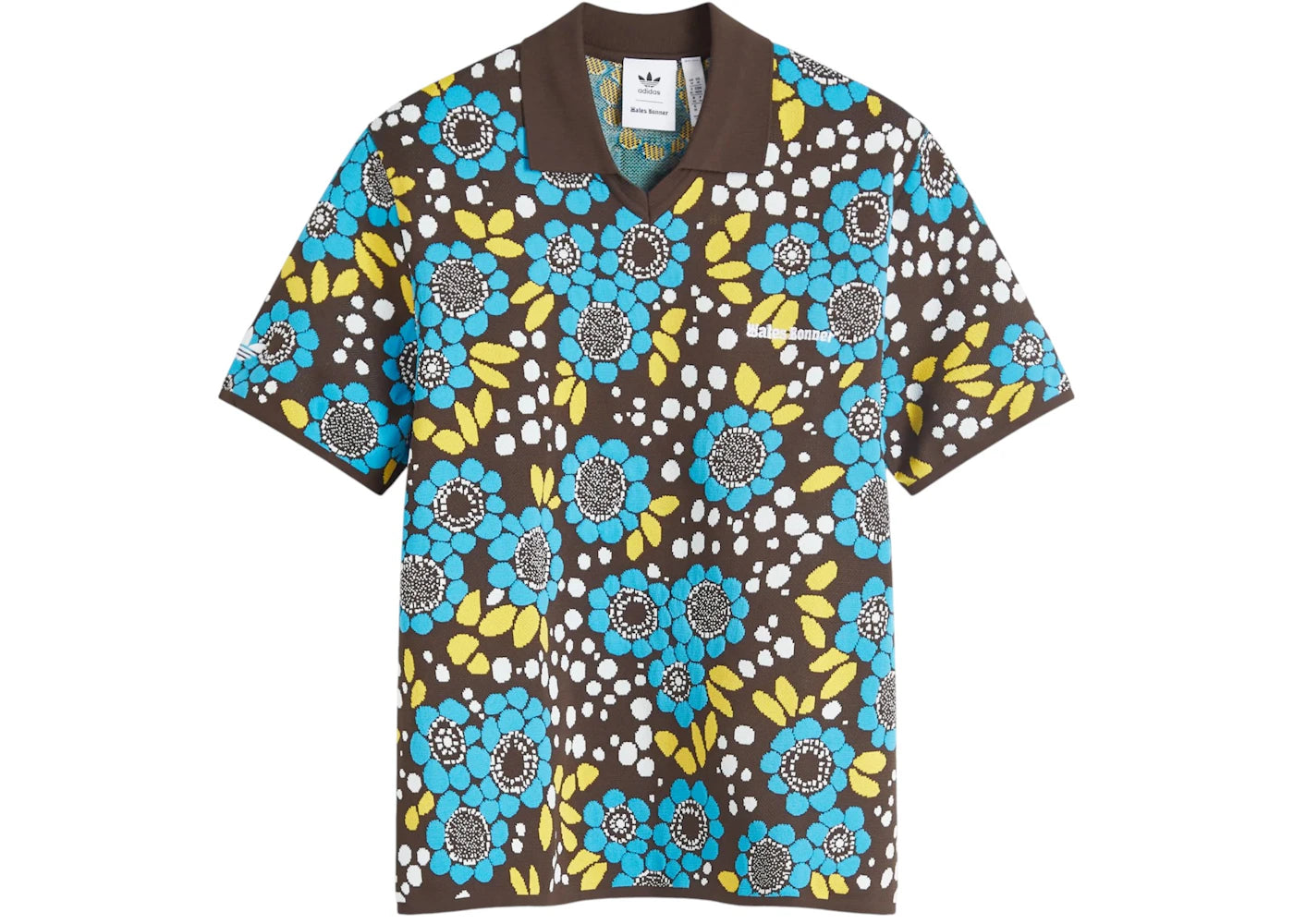 adidas x Wales Bonner Knitted Polo-Multi
