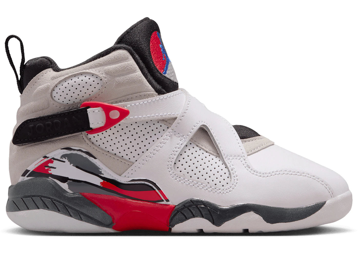 Jordan 8 Retro White True Red