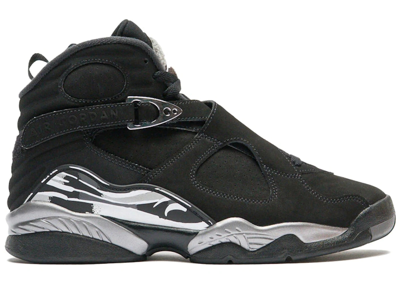 Jordan 8 Retro Chrome - main view