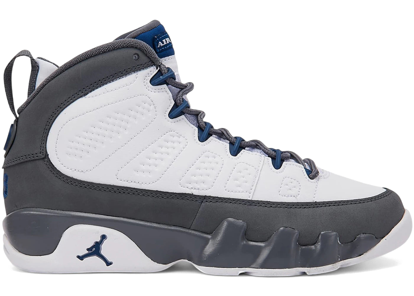 Jordan 9 Retro Flint Grey French Blue