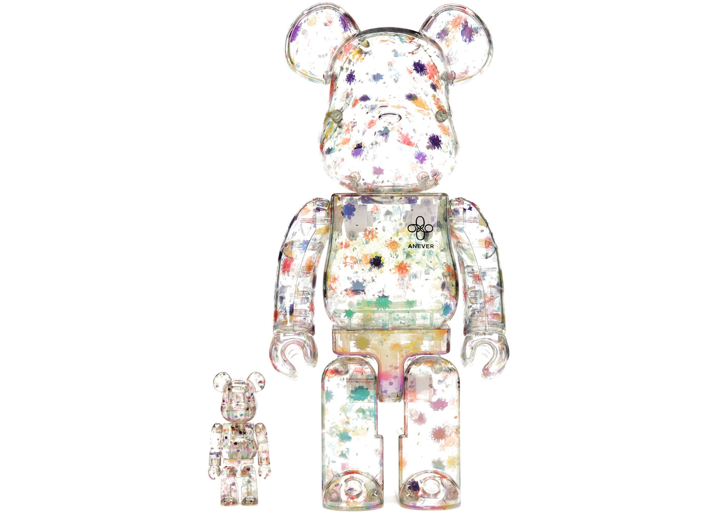 Bearbrick Anever 100% & 400% Set-