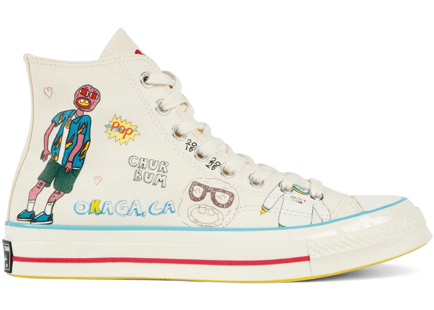 Converse Chuck 70 Hi Tyler, The Creator Cherry Bomb