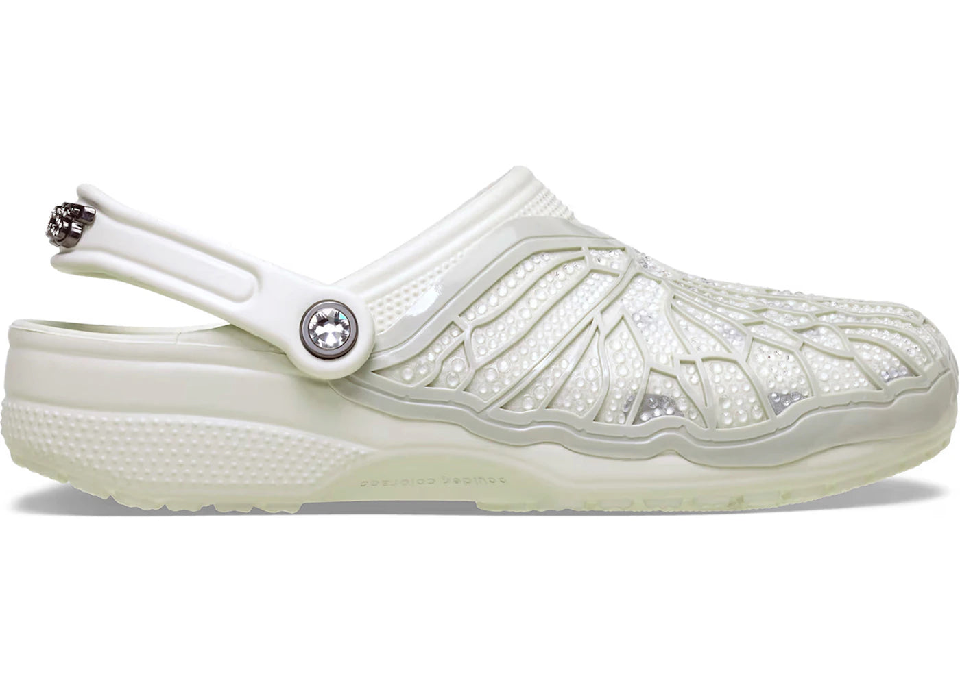 Crocs Classic Clog-Swarovski Ivory