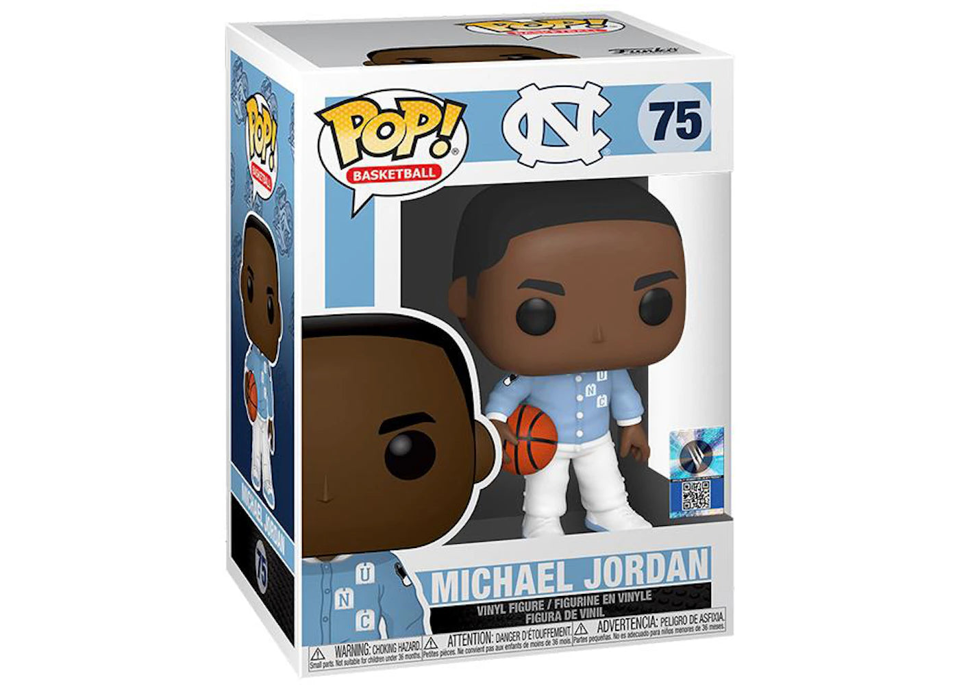 Funko Pop! Basketball Michael Jordan UNC Warm Up Figure #75-