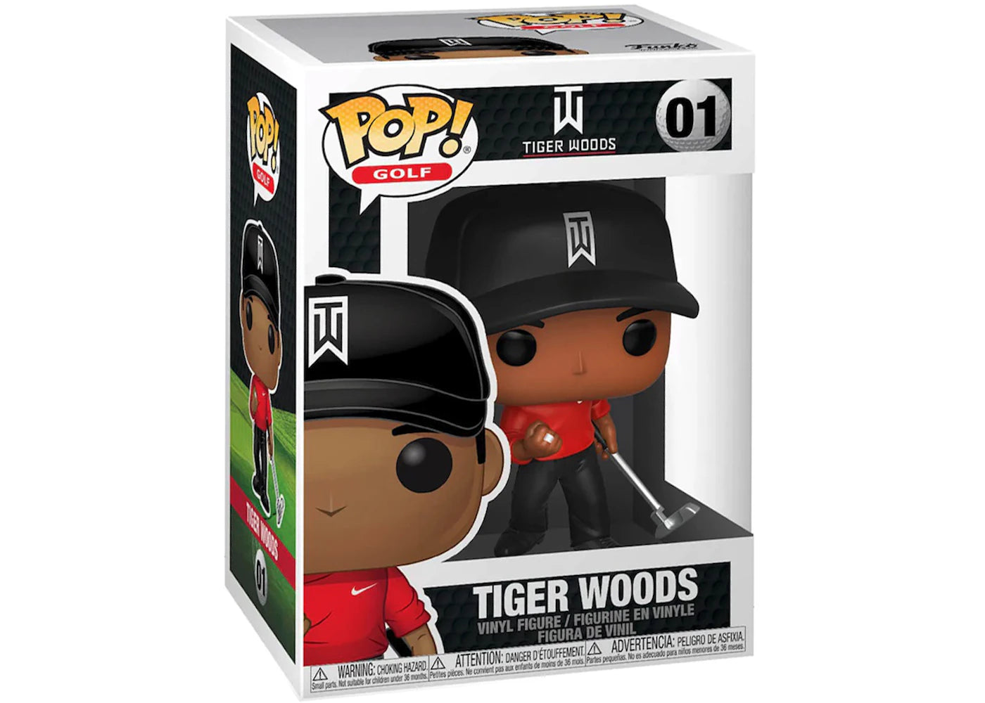 Funko Pop! Golf Tiger Woods Figure #01-