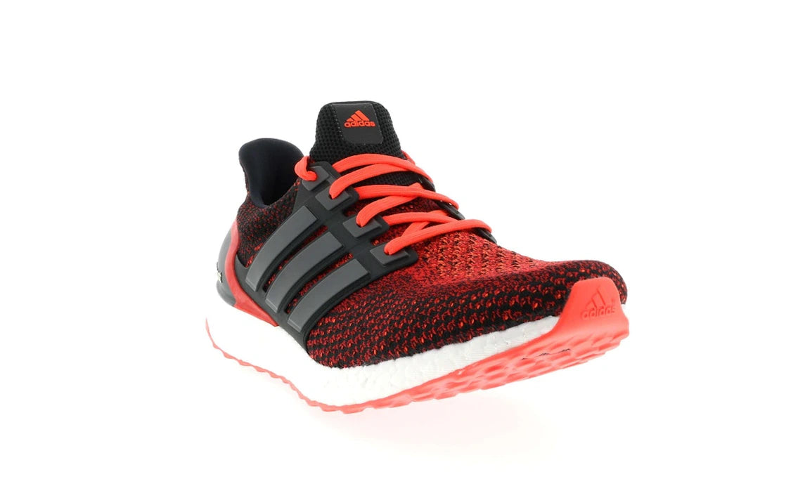 adidas Ultra Boost 2.0 Core Black Solar Red