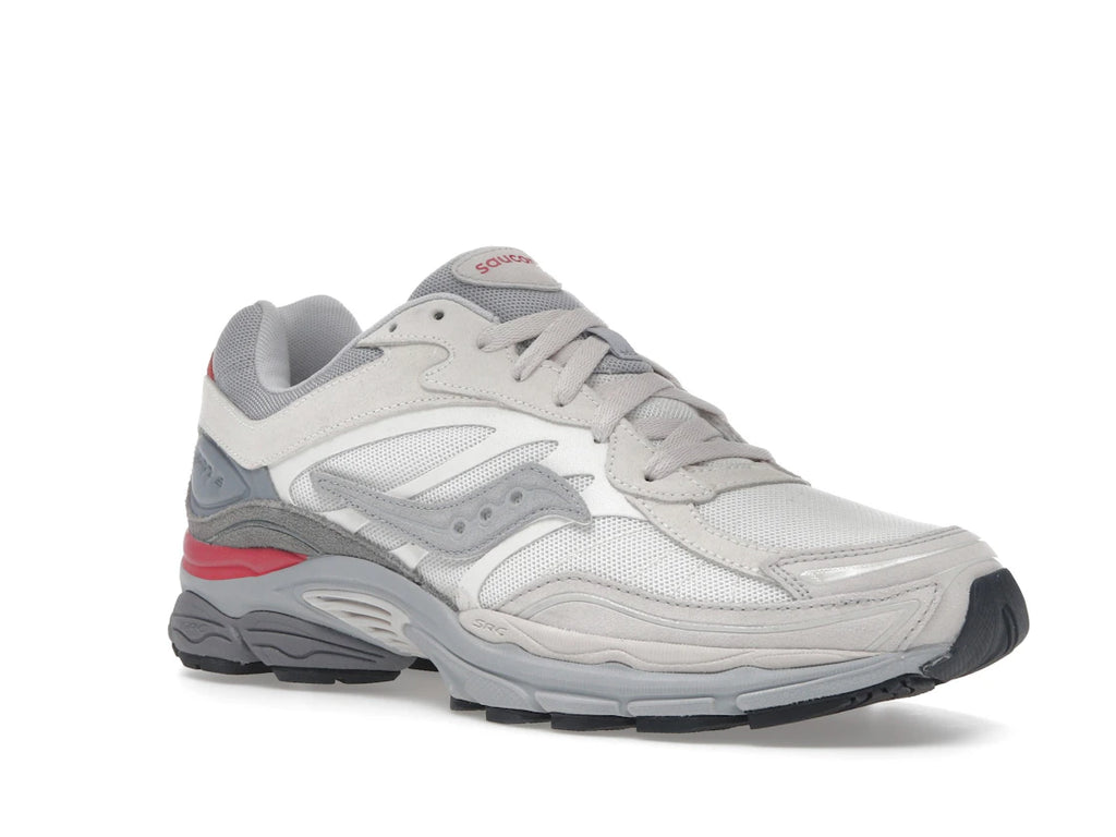 Saucony ProGrid Omni 9 Premium Ivory Grey Pink - alternate angle 2