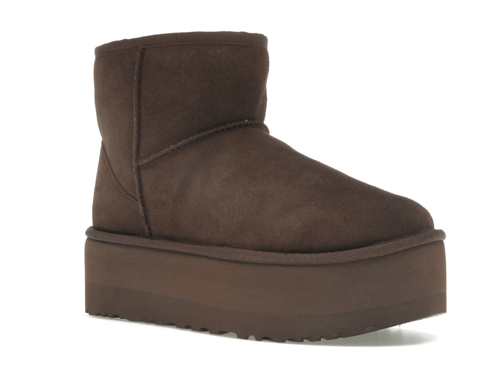 UGG Classic Mini Platform Burnt Cedar - alternate angle 2