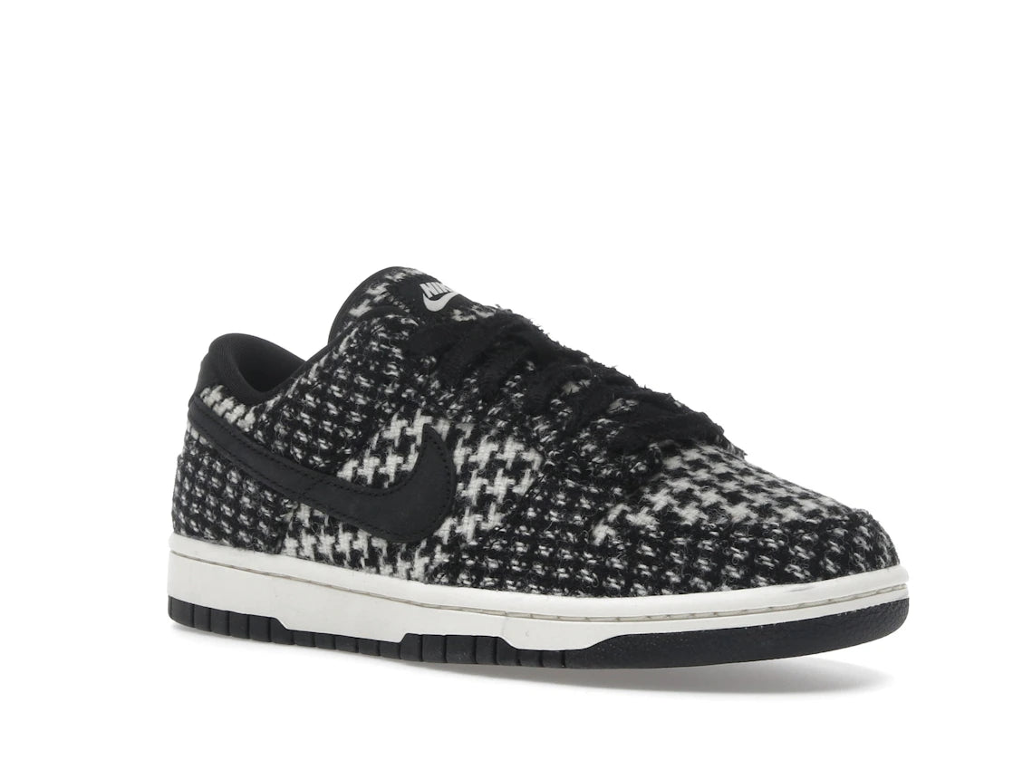 Nike Dunk Low Harris Tweed Blanc Noir Multicolore