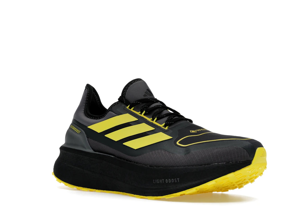 adidas Ultra Boost 5 Gore-Tex Carbon Black Grey Yellow