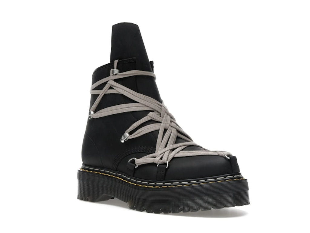 Dr. Martens 1460 DRKSHDW Quad Sole Mega Lace Boot Rick Owens Black - alternate angle 2