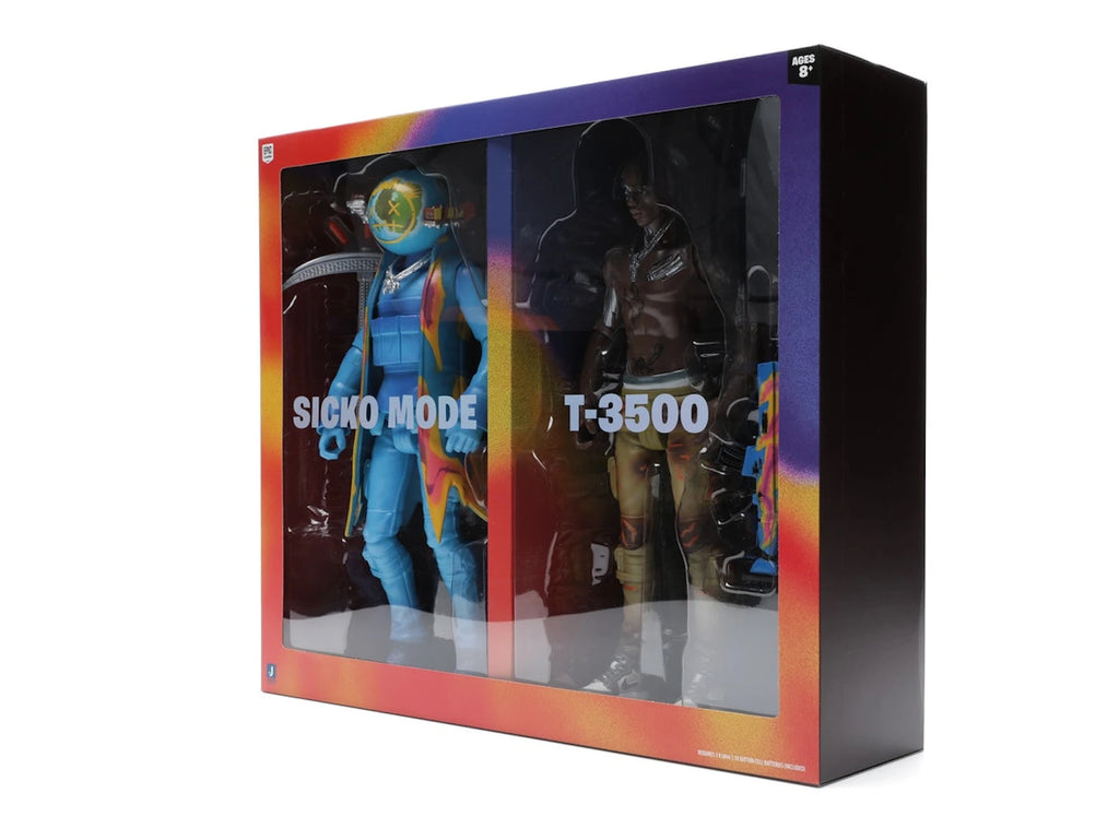 Travis Scott Cactus Jack Fortnite 12 Inch Action Figure Duo Set - alternate angle 2