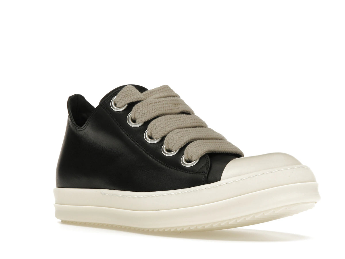 Rick Owens Porterville Jumbolaced Low Black - alternate angle 2