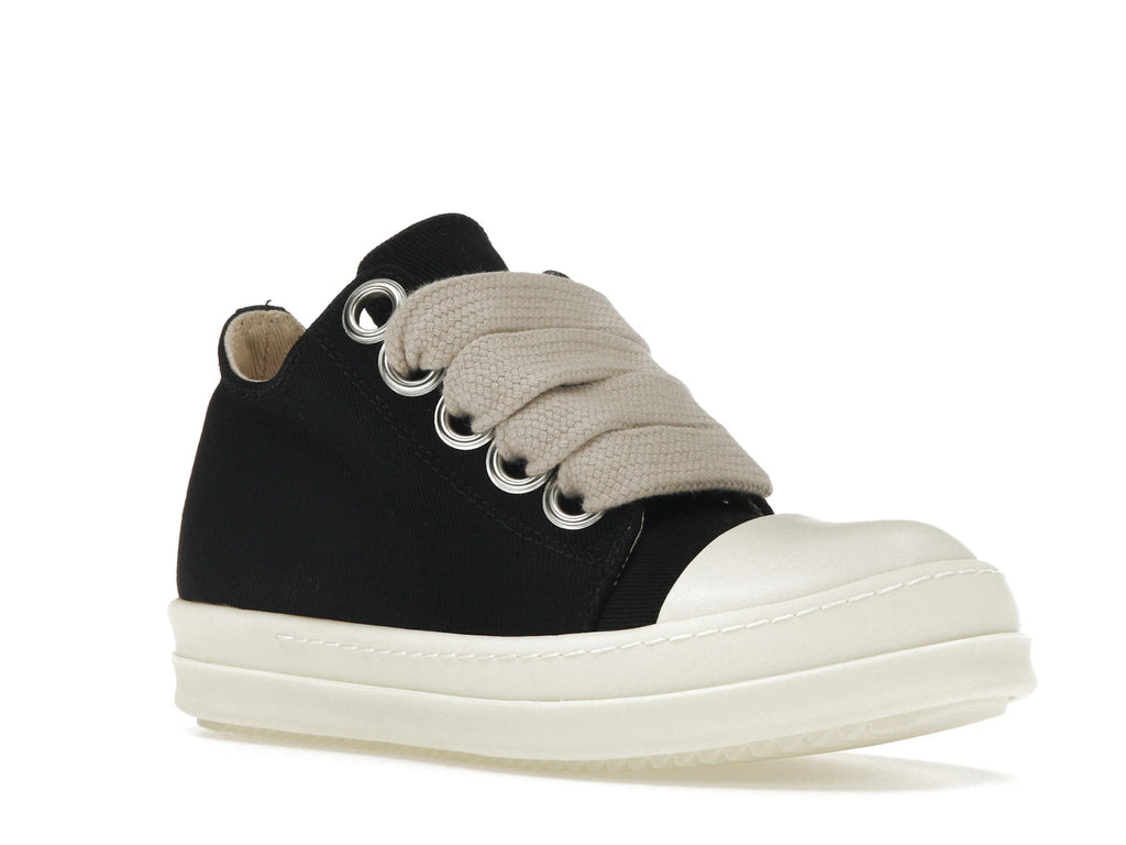 Rick Owens DRKSHDW Jumbo Lace Low Black - alternate angle 2