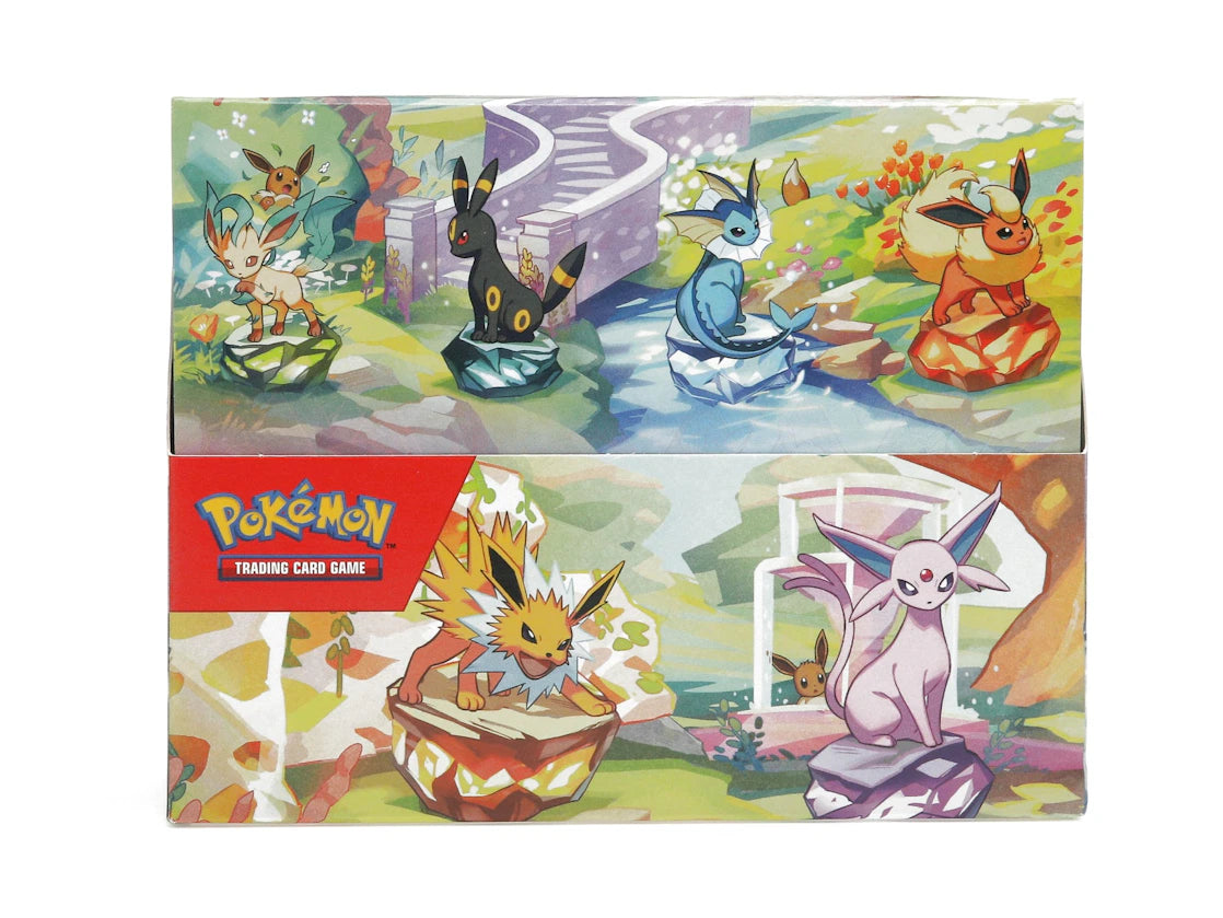 Pokémon Scarlet & Violet Prismatic Evolutions 8 Tin Mini Display