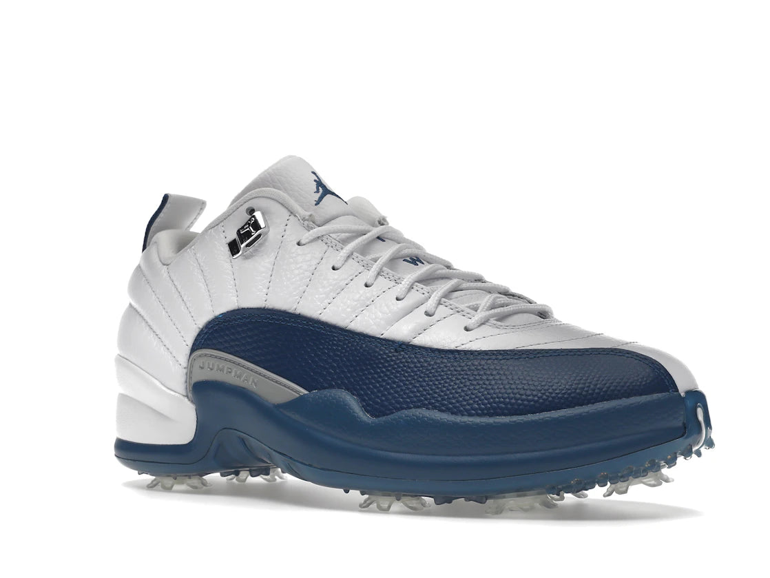 Jordan 12 Retro Low Golf Bleu Français