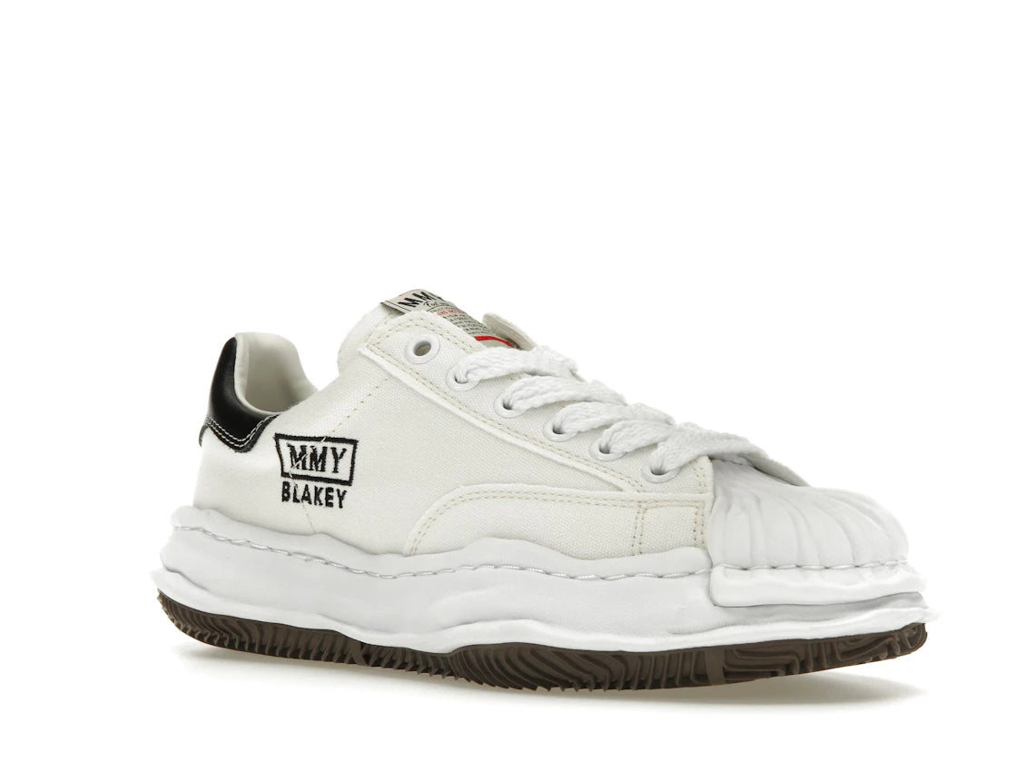 Maison Mihara Yasuhiro Blakey OG Sole Canvas Low White Black