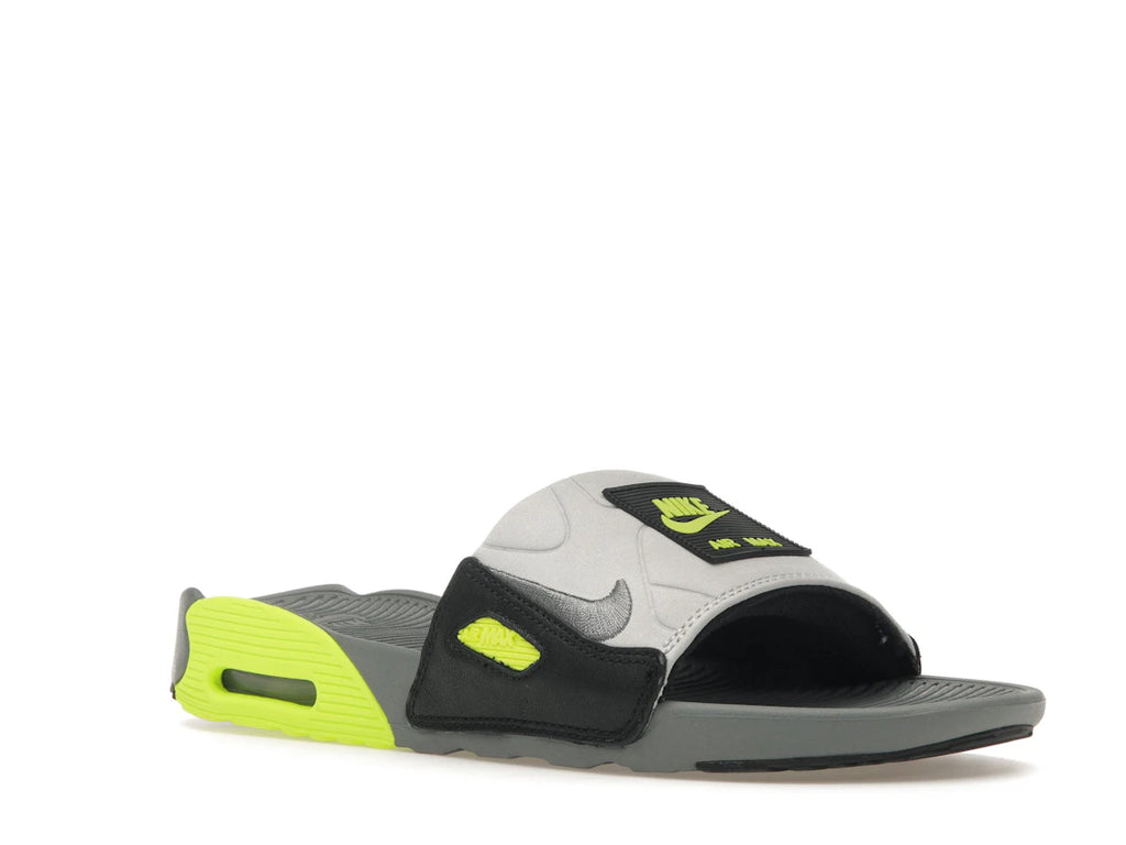 Nike Air Max 90 Slide Smoke Grey Volt Black