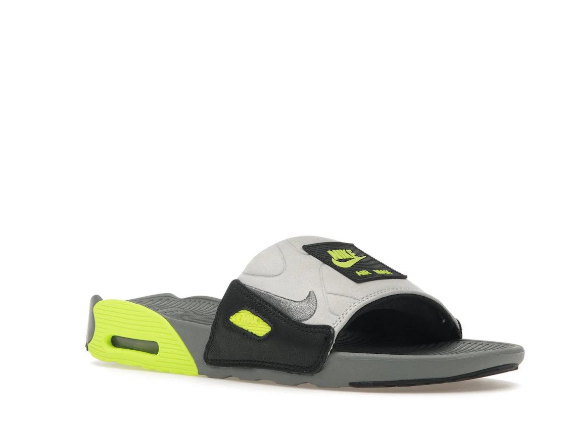 Nike Air Max 90 Slide Smoke Grey Volt Black