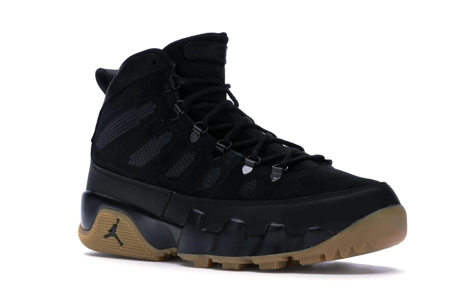 Jordan 9 Retro Boot NRG Black Light Gum - alternate angle 2
