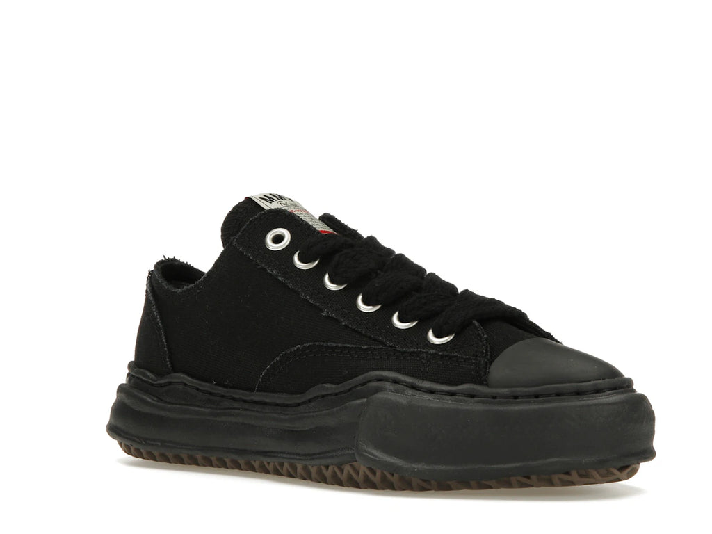 Maison Mihara Yasuhiro Peterson OG Sole Canvas Low Black Black