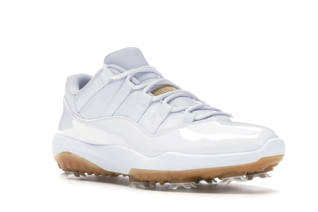 Jordan 11 Retro Low Golf White Metallic Gold