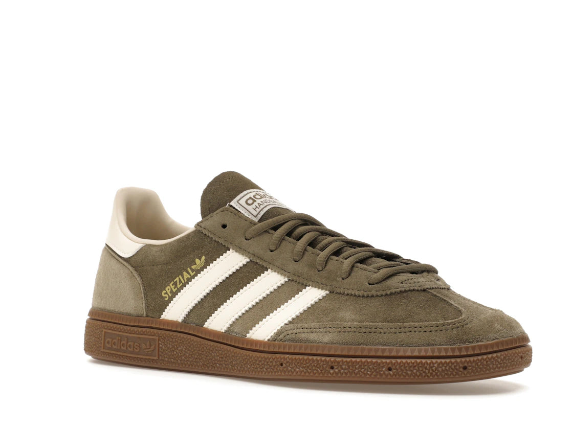 adidas Handball Spécial Olive Strata Crème Blanc
