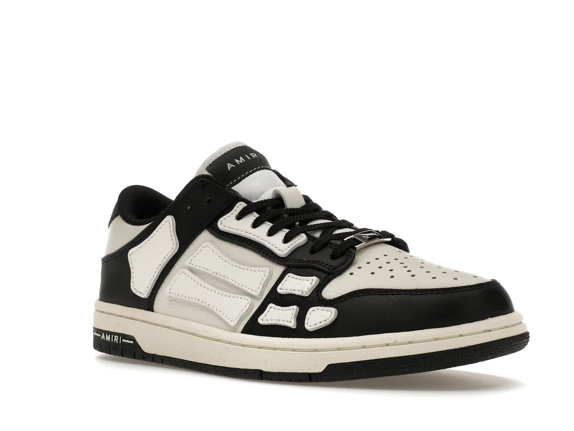 AMIRI Skel Top Low Black White