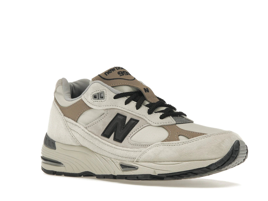 New Balance 991v1 MiUK Urban Winter Pack White - alternate angle 2