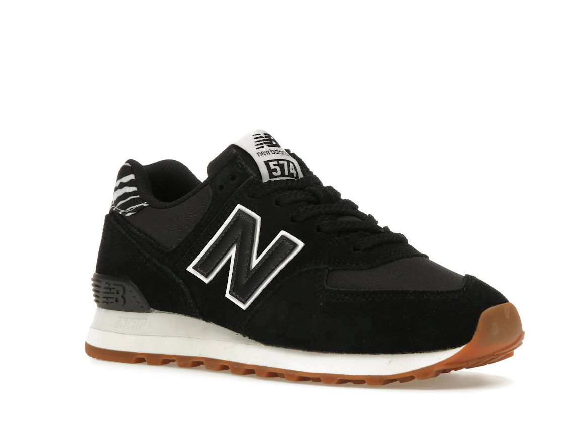 New Balance 574 Black Zebra
