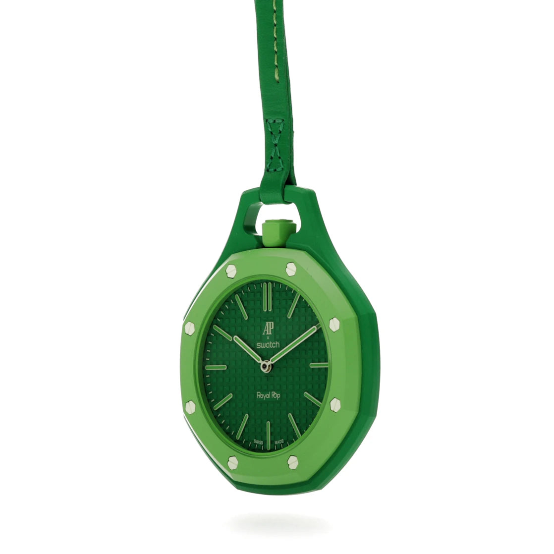 Swatch x Audemars Piguet AP Bioceramic Royal Pop Green Eight SSX03G100N